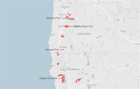 Wildfires Live Updates: Destructive Oregon Fire Investigated as Arson ...