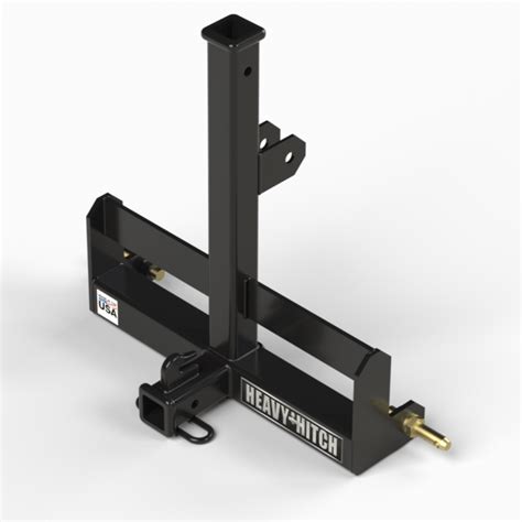 Hh1 Category 1 3 Point Hitch Receiver Drawbar With Suitcase Weight