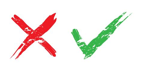 hand drawn check mark icon illustration  vector art  vecteezy