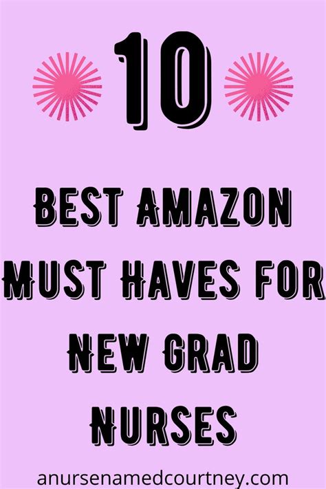 10 Best Amazon Must Have For New Grad Nurses Anursenamedcourtney Grad Nursing New Grad