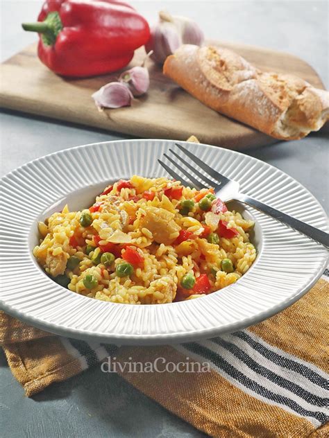 Arroz Con Bacalao Receta De Divina Cocina