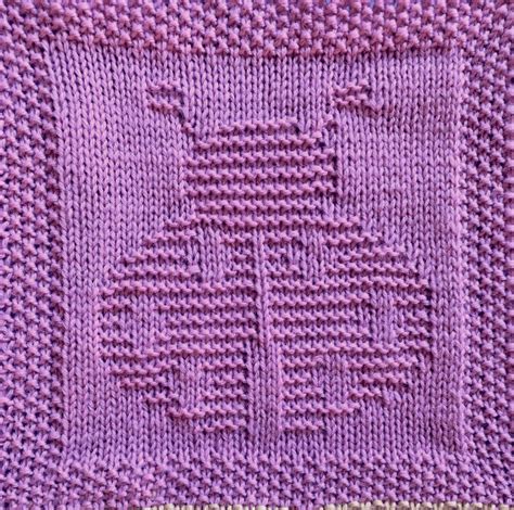 Free Ladybug Dishcloth Or Afghan Square Knitting Pattern Daisy And Storm