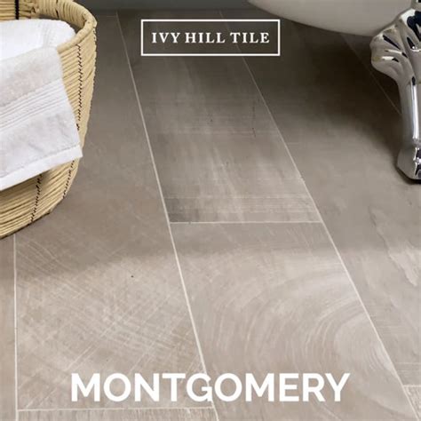 Ivy Hill Tile Montgomery Ribbon In X In Matte Porcelain Floor