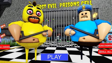 Fnaf Security Breach Freddy Barry S Prison Run Scary Obby Walkthrough