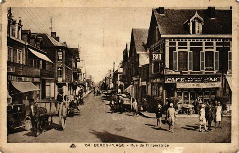 Berck Plage Rue de l Impératrice à Berck Cartorum