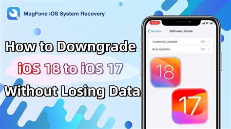 How To Downgrade Ios To Without Losing Data Ways Magfone