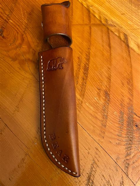 Custom Buck 119 Sheath Etsy