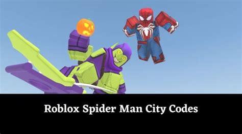 All Codes For ROBLOX Spider Man City Codes : r/RobloxCodesWiki