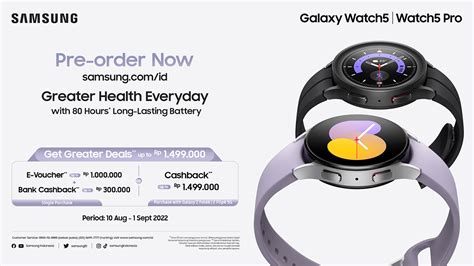 Galaxy Watch5 Series Dan Galaxy Buds2 Pro Sudah Bisa Pre Order Canggih Id