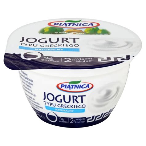 Piątnica Jogurt typu greckiego naturalny 150 g Zakupy online z