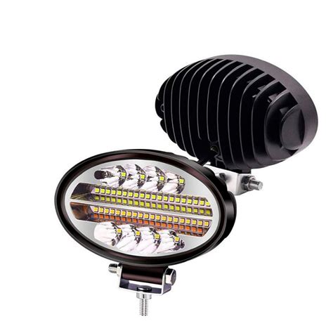 Farol Milha Oval Led V Temperatura De Cor K Cm