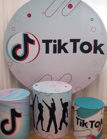 Cilindro Tik Tok Compre Produtos Personalizados No Elo7