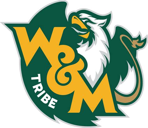 William And Mary Tribe Logo Primary Logo Ncaa Division I U Z