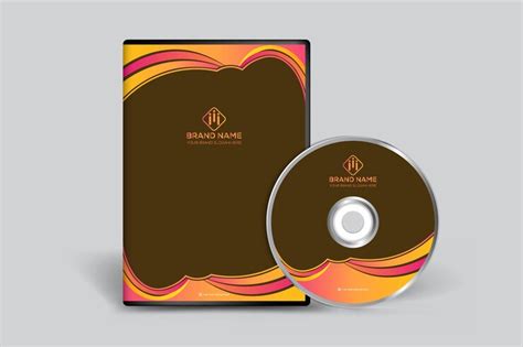 Premium Vector Gradient Construction Dvd Cover Template Design