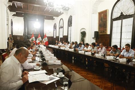 Presidenta Dina Boluarte Sostuvo Reuni N Con Alcaldes De La Libertad