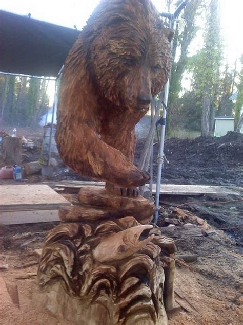 Creative Wood Carving Collections From Carver Jeff Samudosky Spicytec