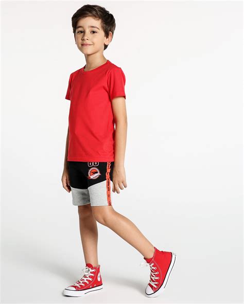 Riachuelo Bermuda Moletom Hot Wheels