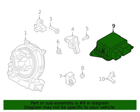 2021 Ford Bronco Control Module MB3Z 14B321 A Online Ford Parts Catalog