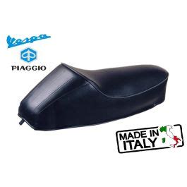 Sella Vespa 50 Con Gobba Monoposto Nera La Ciclomoto