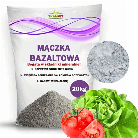 Agro M Czka Bazaltowa Naw Z Do Ro Lin Warzyw Pierwiastki Naturalna