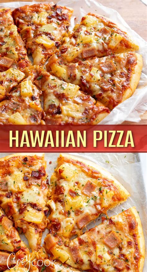 Hawaiian Pizza - The Cozy Cook