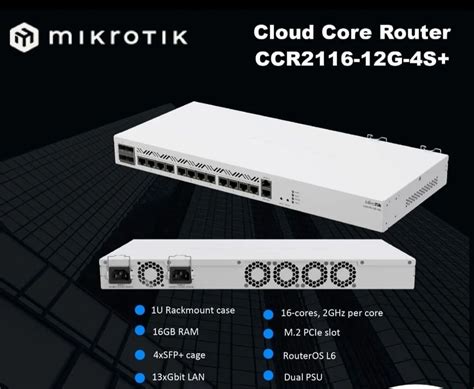 Mikrotik Routerboard Ccr 2116 For Industrial At Rs 60999 In Karnal