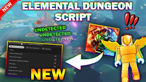 NEW Elemental Dungeons Script PASTEBIN 2023 FARM CHEST GEMS FARM