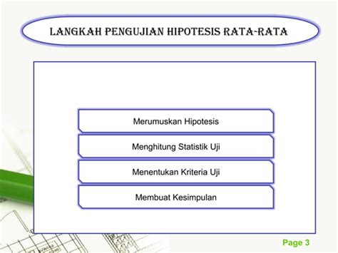 Pengujian Hipotesis Rata Rata Ppt