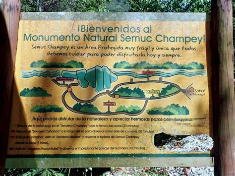 Swimming in the natural pools of Semuc Champey - Lifetimetrails