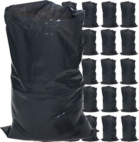 Rubble Bags Builder Sacks Black Uk Made Heavy Duty Polypropylene