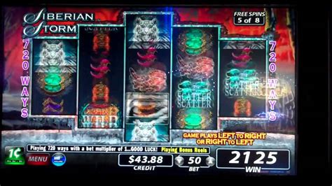 Siberian Storm Igt Slot Machine Bonus Round Youtube