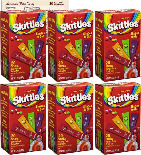 Skittles Liquid Water Enhancer Wild Berry Pack Of 3 Low