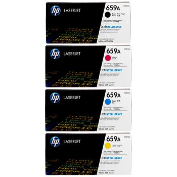 A Multicolour Pack Hp Colour Laserjet Toner Cartridges