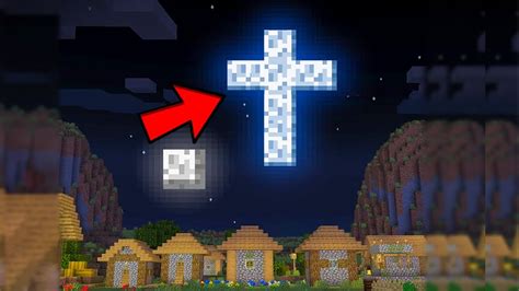 Proving Scary Minecraft Myth Cross MOON YouTube