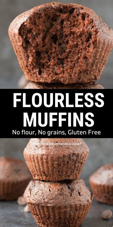 Flourless Muffins One Bowl Recipe The Big Mans World ® Recipe In