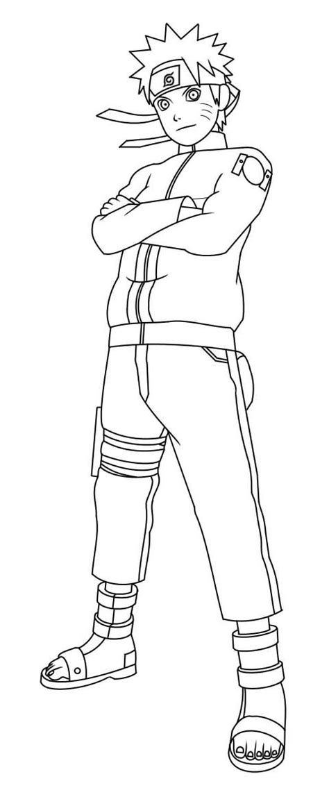 Naruto Para Colorear Imprimir E Dibujar Coloringonly