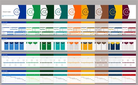 Pid Project Initiation Document Colour Schemes Slides For