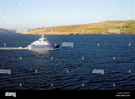 'Leirna' ferry between Lerwick and Bressay, Shetland Islands, Scotland ...