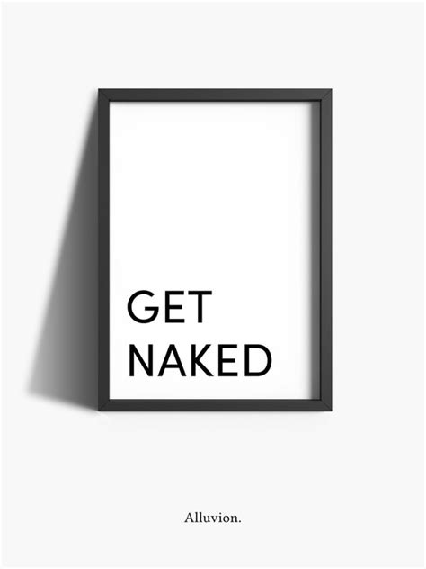 Bathroom Prints Get Naked Print Bathroom Wall Art Etsy UK