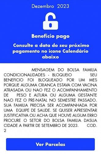 Bolsa Família bloqueado por um mês Veja motivo e como resolver