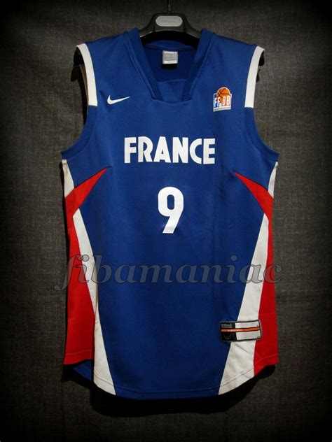 Fiba Tony Parker France Genuine Basketball Jersey Nba Hornets Spurs Ebay