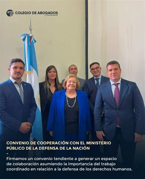 Convenio de cooperación con el Ministerio Público de la Defensa de la