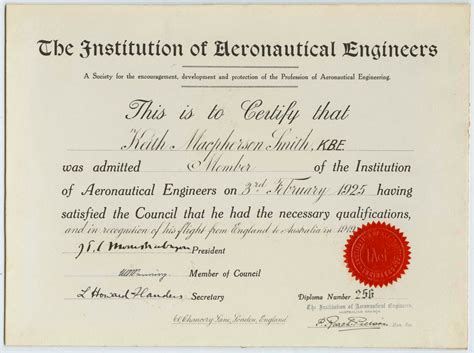 Certificate State Library Of South Australia