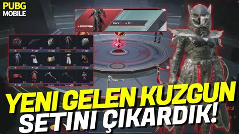 Yen Gelen Kanli Kuzgun Set N Ikardik Pubg Mobile Youtube