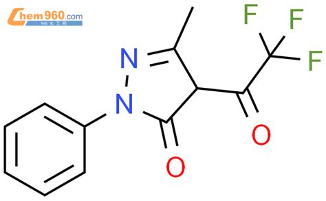 1691 93 6 4 三氟乙酰基 3 甲基 1 苯基 5 吡唑酮化学式结构式分子式mol 960化工网