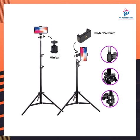 Tripod Handphone Meter Besi Wakulaku Online Shop