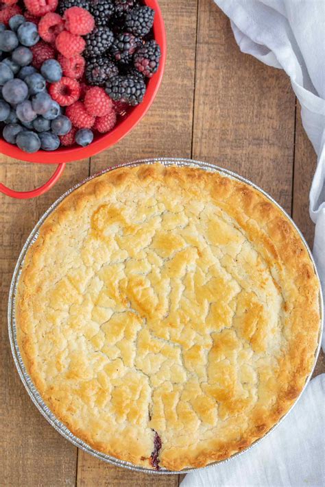 Mixed Berry Pie Recipe [video] Dinner Then Dessert