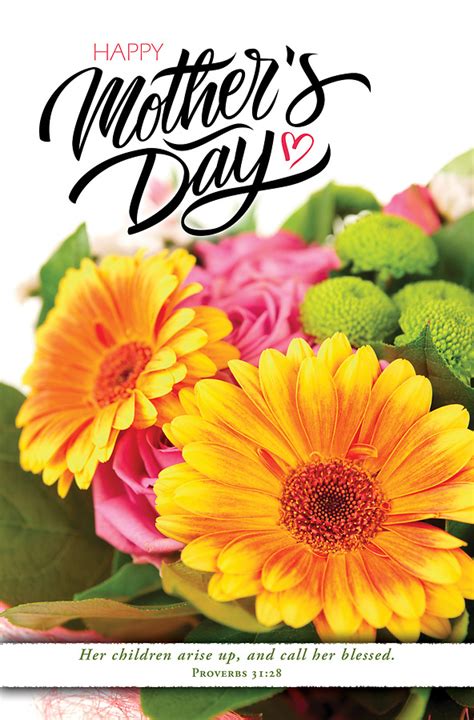 Happy Mother S Day Regular Size Bulletin Pack Of Cokesbury