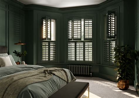 Shutters for Bay Windows | Elegant Bay Window Shutter Styles