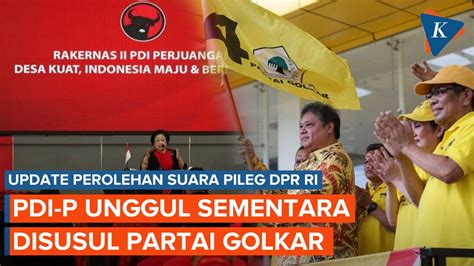 Update Perolehan Suara Partai Dalam Pileg Dpr Ri 2024 Berdasarkan Real